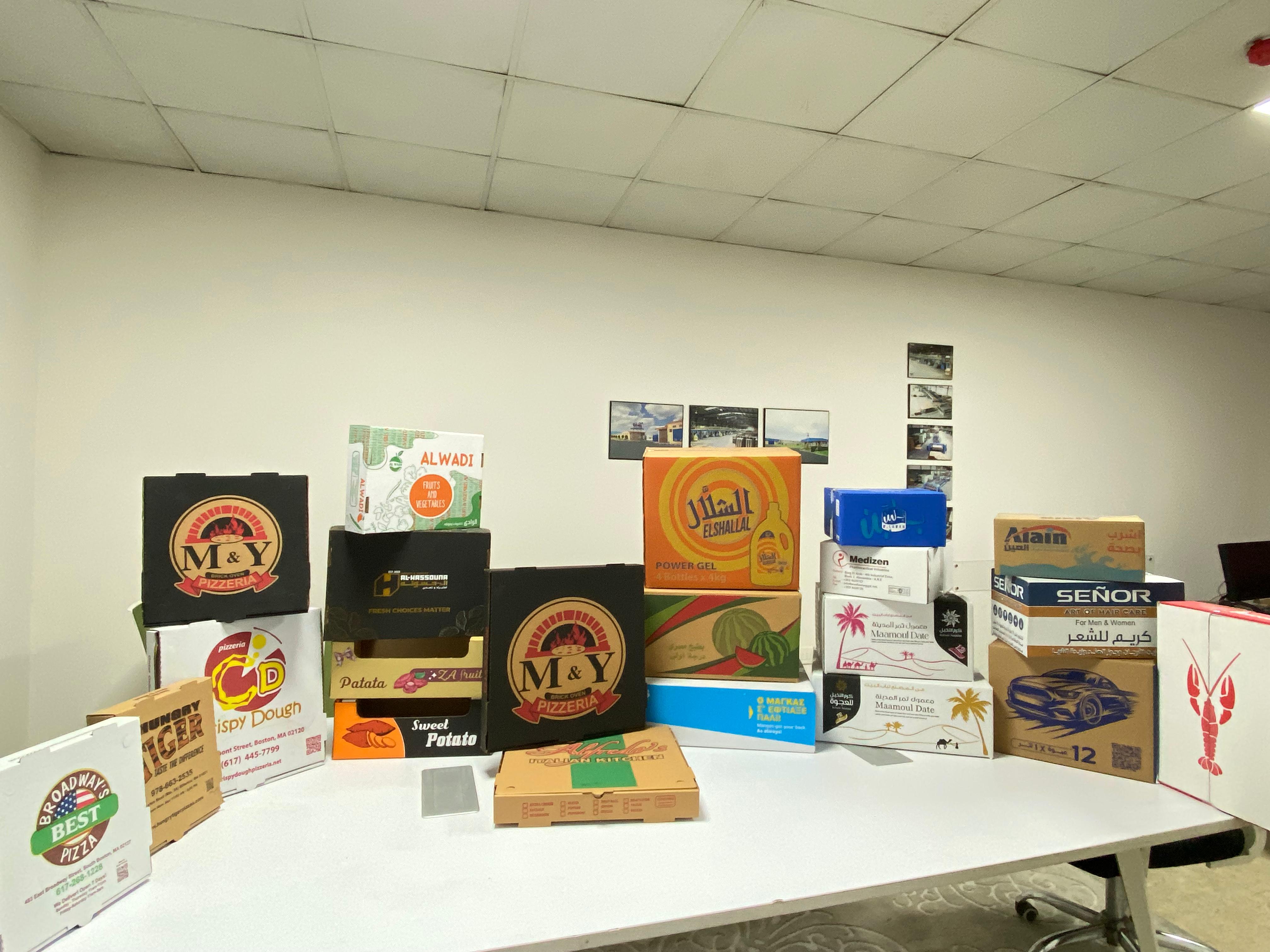 Cardboard manufacturing facility